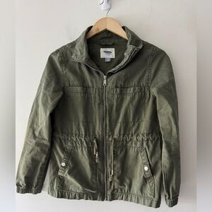 Old Navy Army Green Utility Jacket 2010’s Core